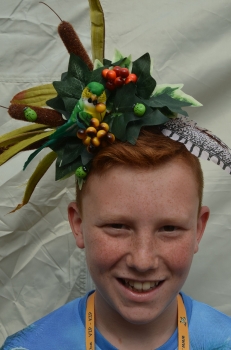 Gekke kapsels schoolfeest